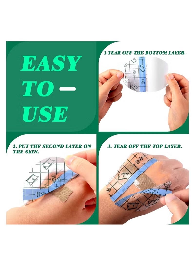 ORiTi 60 قطعة من أغطية الأذن المقاومة للماء وملصقات الأذن الخاصة بحفلات استقبال الطفل والسباحة وسدادات الأذن لحديثي الولادة - Image 5