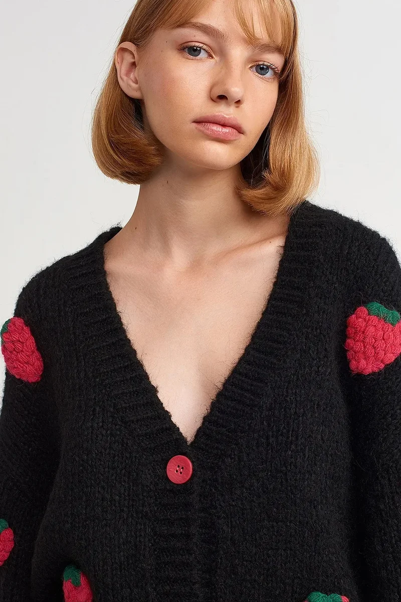 Dilvin Black DILVIN Women's Cardigan for Women | Best Price UAE
