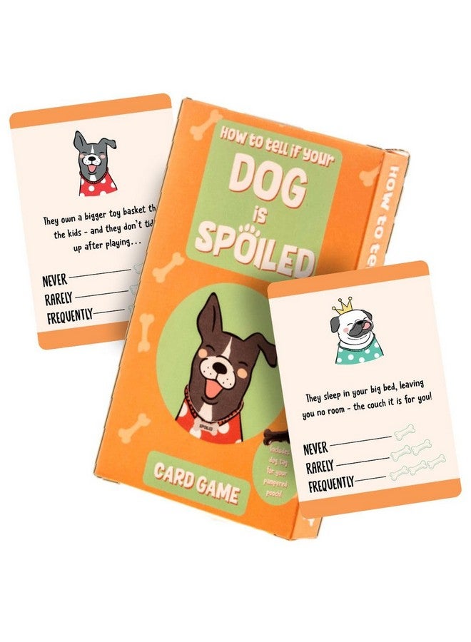 Boxer Gifts How To Tell If Your Dog Is Spoiled Card Game | Hilarious Spoiled Dog Game For Dog Lovers | Great Gift For Friends, Ga3127  - Image 1