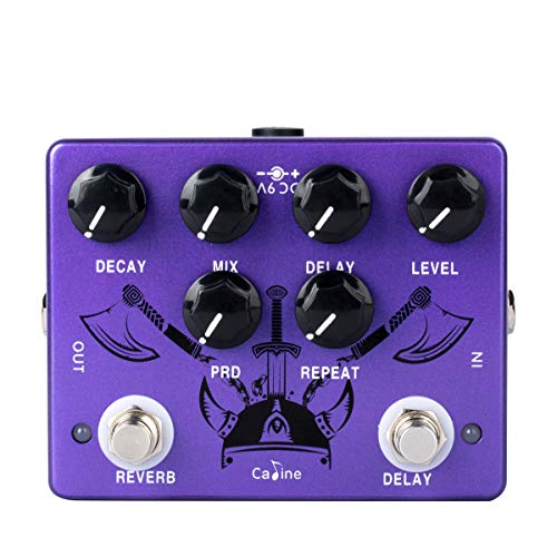 Caline CP-80 Ragnarok Digital Reverb & Analog Delay Guitar Effect Pedal - Image 1