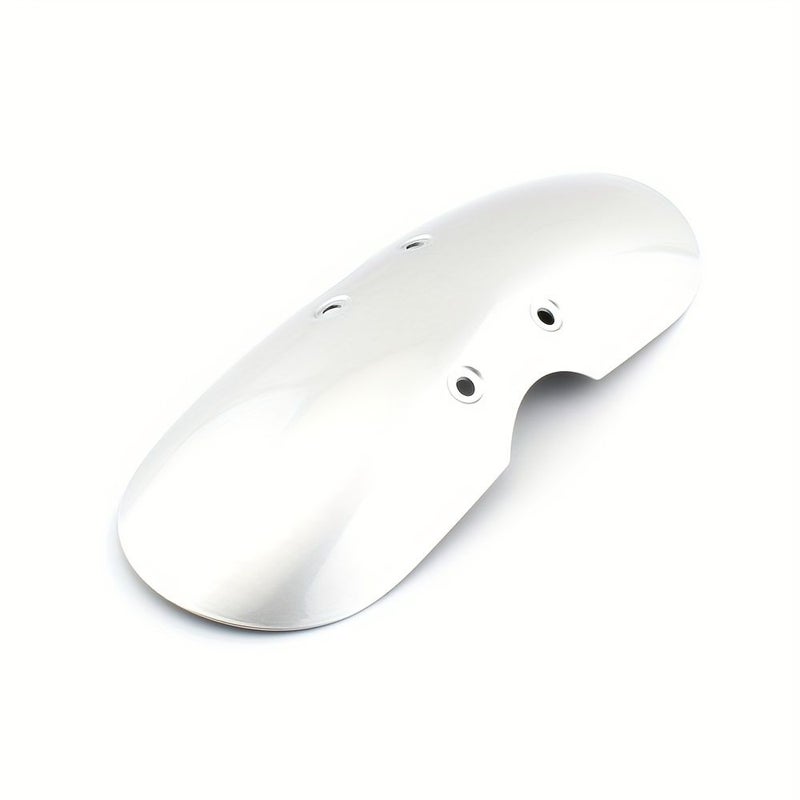 Matte Black ABS Plastic Motorcycle Short Front Fender Cafe Racer Style Mud Flap Guard Splash Cover for Triumph T100 Scrambler 900 Touring Motorcycle Minimalist Durable Mud Flap - Image 5