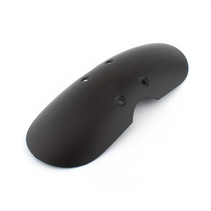 Matte Black ABS Plastic Motorcycle Short Front Fender Cafe Racer Style Mud Flap Guard Splash Cover for Triumph T100 Scrambler 900 Touring Motorcycle Minimalist Durable Mud Flap - Image 4