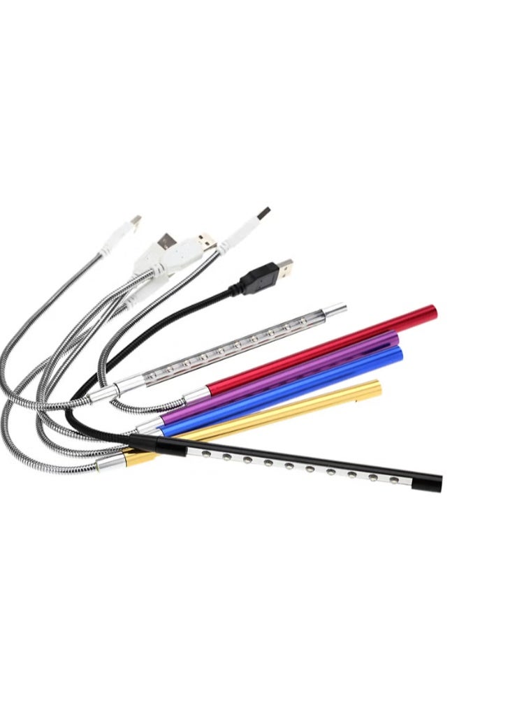 Portable Flexible Ultra Bright Mini LED Light Computer Lamp for PC, Laptop, Notebook USB Power Supply (Pack of 3) - Image 5
