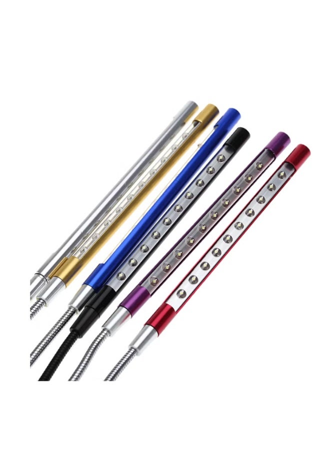 Portable Flexible Ultra Bright Mini LED Light Computer Lamp for PC, Laptop, Notebook USB Power Supply (Pack of 3) - Image 3