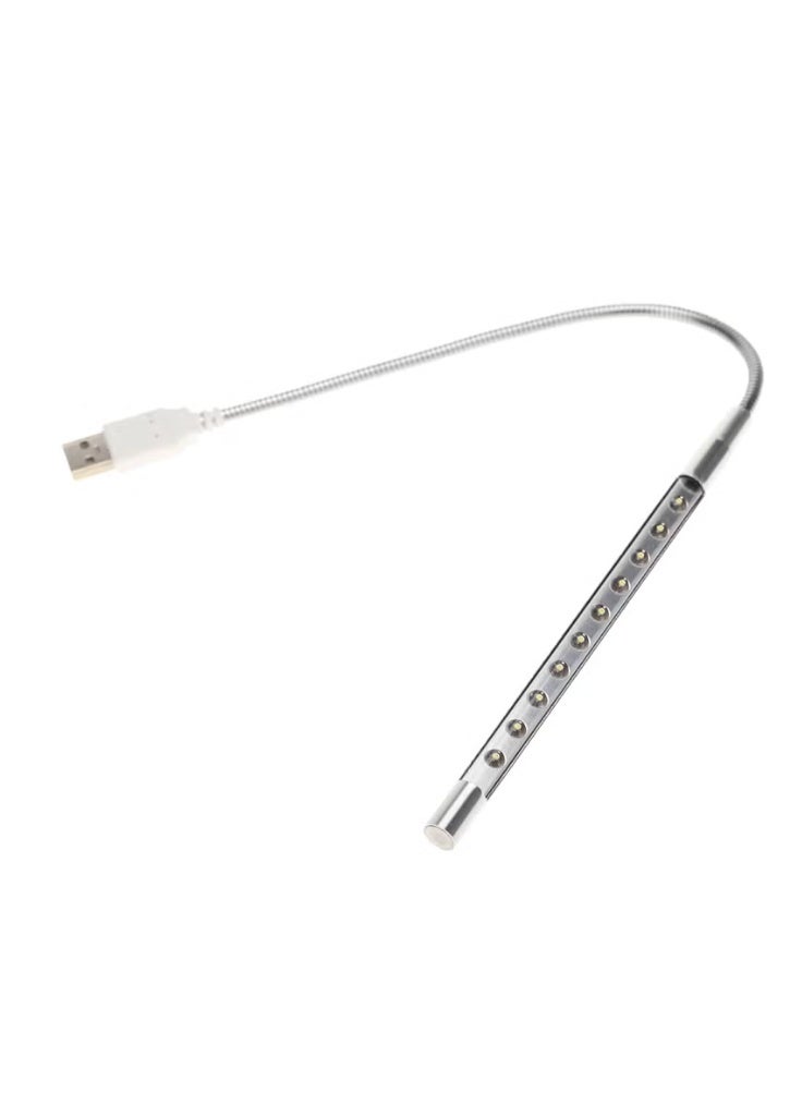 Portable Flexible Ultra Bright Mini LED Light Computer Lamp for PC, Laptop, Notebook USB Power Supply (Pack of 3) - Image 4