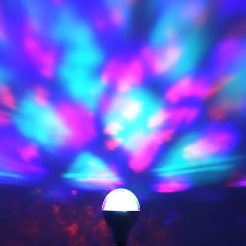 Feit Electric Multicolor Changing Disco Party LED Light Bulb, DISCO1/LED, A19, RGB, RGB Multicolor, 5.3" H x 3.15" D - Image 4