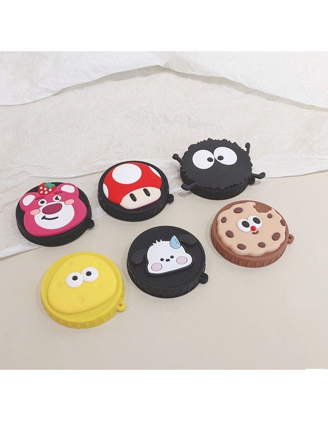 ZVEV Lens Cap for Fujifilm Instax Mini Evo, Fuji Mini Accessories for Fuji Instax Mini Evo Lens Cover, Anti-Scratches Plastic Cartoon Cute Mini Evo Lens Cap(No Camera) - Image 4