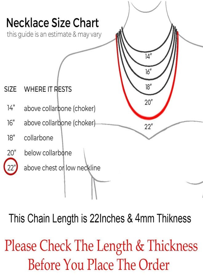 VAMA Classic Stainless Steel Golden Flat Snake Western Charm Stylish Herringbone Gold Neck Necklace Chains for Girls & Women (4mm Chain, 22 Inches Above Chest Chain) - Image 3