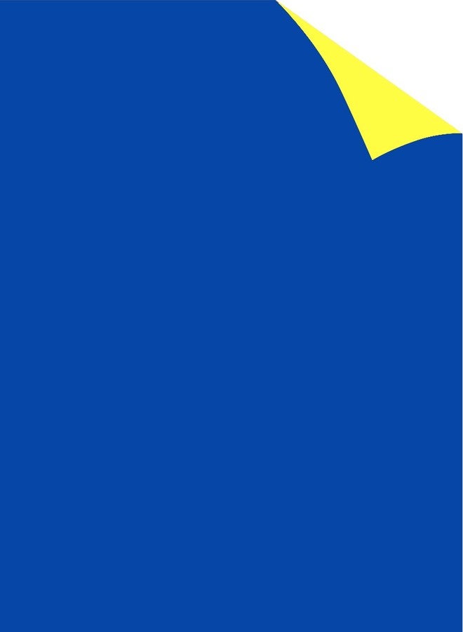 Royal Brites Dual Color Large Poster Board 22x28” Blue/Yellow Board for Creative, Ideal for Signs, Events & Outdoor Use, Water-Resistant 22 x 28 Poster Boards, 25 Pieces Per Pack - Image 2