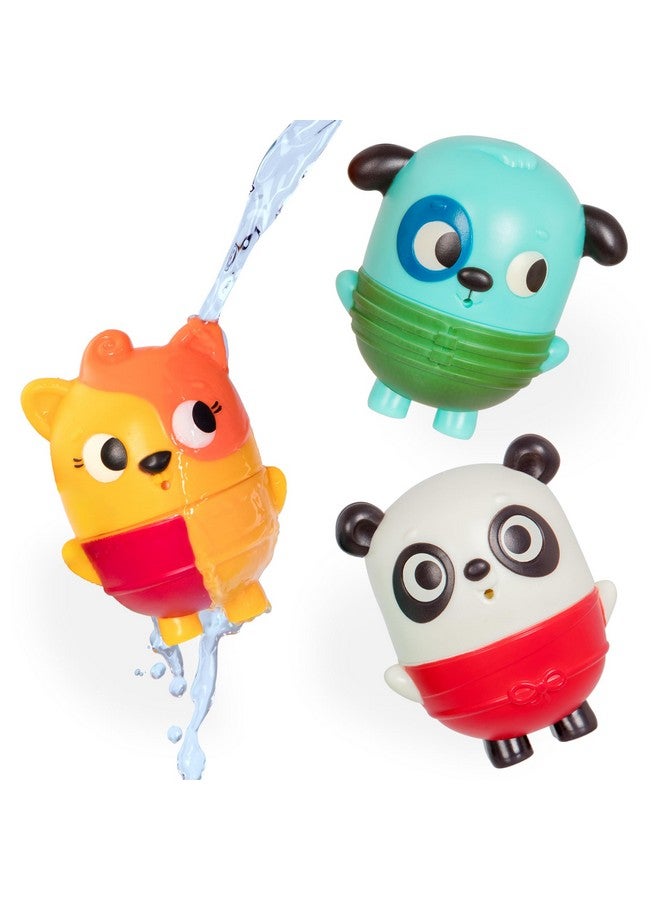 B. toys - Mold Free Bath Toys - Squish & Splash - Water Play & Bath time - Color - changing animals - easy cleaning bath toy - 6+ Months - Image 1