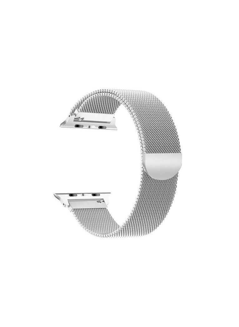 Replacement Band Compatible with Apple Watch 45mm Stainless Steel Strap Metal Bracelet for Apple Watch Series 7 - Image 2