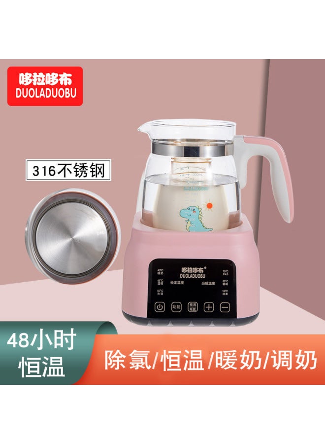 Doraemon Cloth Constant Temperature Milk Adjuster 316 Stainless Steel Milk Adjuster Insulation Milk Powder Warm Milk Pot Milk Warmer - Image 1