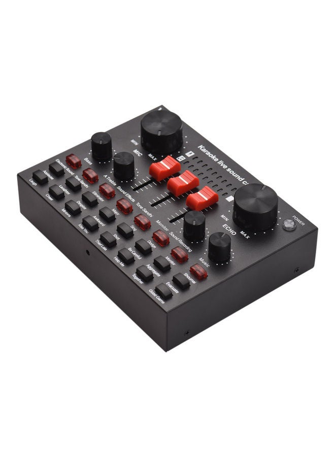 لوحة مزج الصوت الصغيرة ببطاقة حية خارجية V8S - Image 4