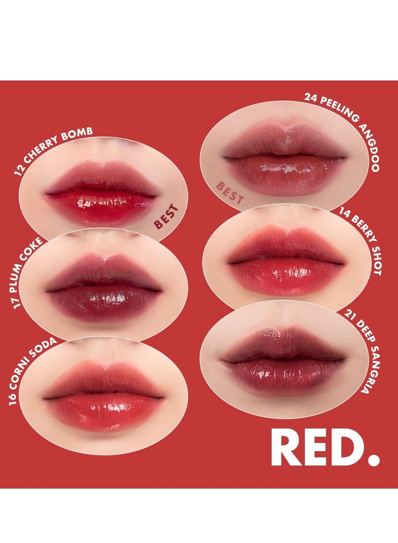 ROM و ND غلاستنغ ووتر تينت شفاه 05 روز سبلاش - Image 3