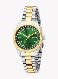 ESPRIT ESPRIT Women's Silver/Gold, Green Watch | ES1L515M0065  - Image 1