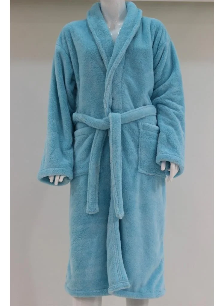 Ender Home Wellsoft Shalyaka Bathrobe Soft Plush Dressing Gown Unisex Welsoft Bathrobe