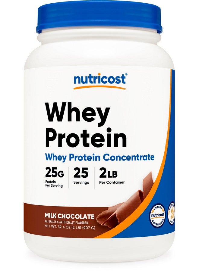 Nutricost Nutricost Whey Protein Concentrate (Chocolate) 2LBS - Gluten Free & Non-GMO  - Image 1