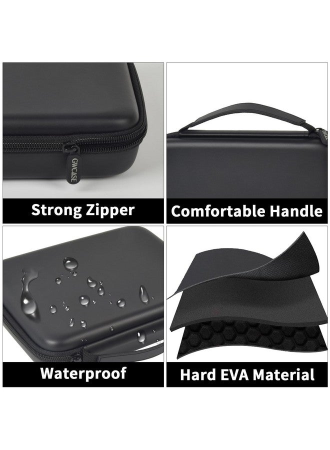 جي دبليز كايس علبة تخزين منظم الخواتم من GWCASE - صندوق عرض خواتم المجوهرات مع 42 فتحة. حامل خواتم مناسب لأكثر من 50 خاتمًا وأقراطًا ودبابيس وأزرار أكمام (العلبة فقط) - داكن - Image 4