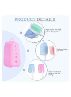 Beauenty 5 Pack Travel Toothbrush Protector Portable Toothbrush Head Cover Color Toothbrush Cover Toothbrush Travel Container Silicone Toothbrush Cover Toothbrush  - Image 4