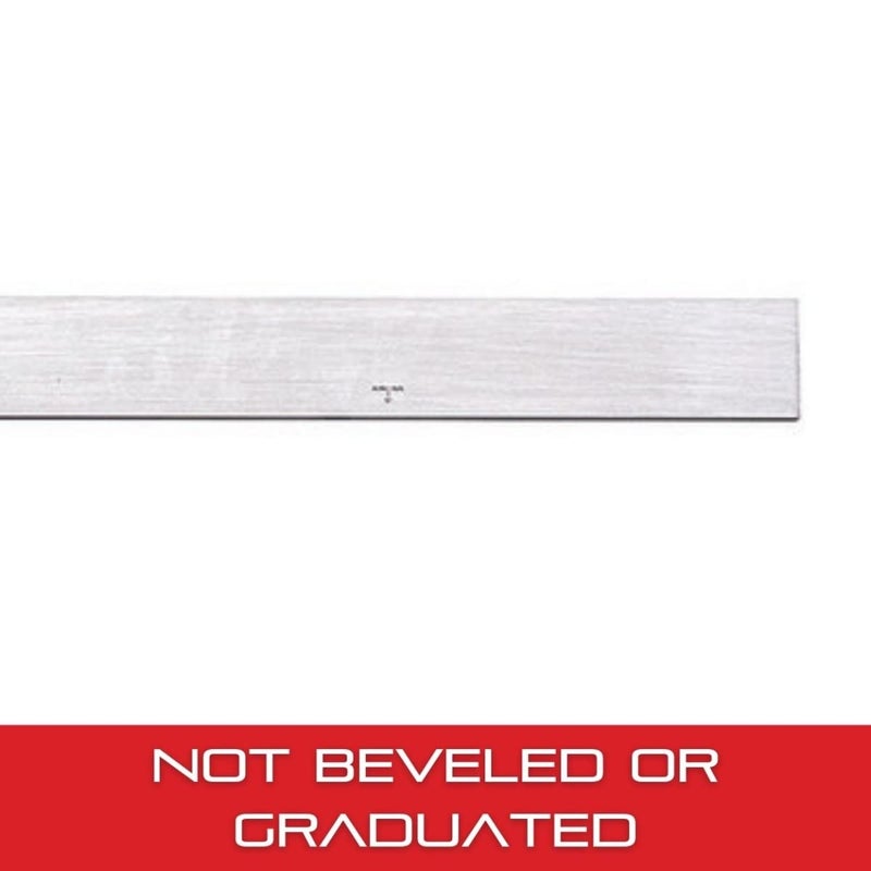 Starrett Starrett Steel Straight Edge with Regular Finish  Quick Reading Shape Retention and Easy Handling  36 Length 732 Thickness 21332 Width  38036  - Image 3