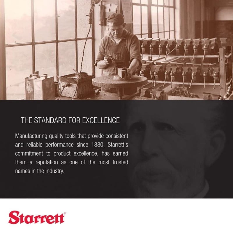 Starrett Starrett Steel Straight Edge with Regular Finish  Quick Reading Shape Retention and Easy Handling  36 Length 732 Thickness 21332 Width  38036  - Image 5