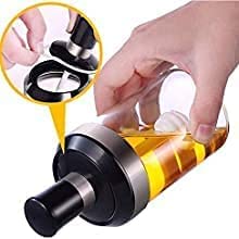 KREZON زجاجة موزع العسل KREZON مع ملعقة غمس، حاوية تخزين العسل الزجاجية، وعاء زيت المطبخ، جرة كاستور مع زجاجة توابل (1 قطعة، 250 مل، متعددة الألوان) - Image 3