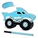 JOARHONAL Shark Truck Pinata Monster Truck Pinata with Blindfold and Bat for Kids Shark Monster Truck Theme Birthday Party Game Decorations Small Size 167x102x3 - Image 3