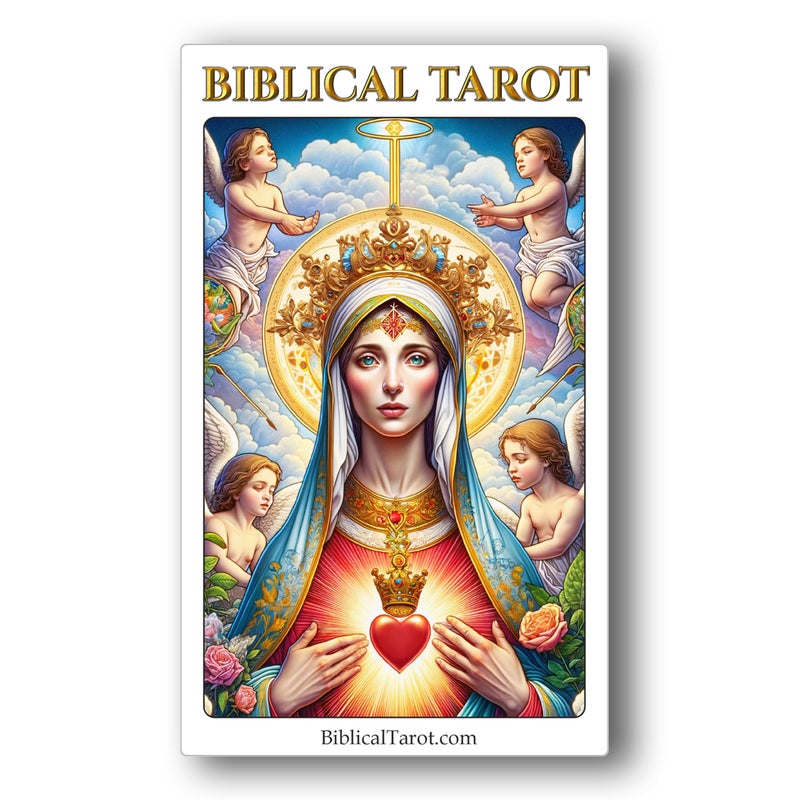 Biblical Tarot A 78Card Journey Through Scripture and the Soul Christian Symbolism Reimagined for Modern Spiritual Reflection Guidebook Included Full Size 475x275 Reversible - Image 4