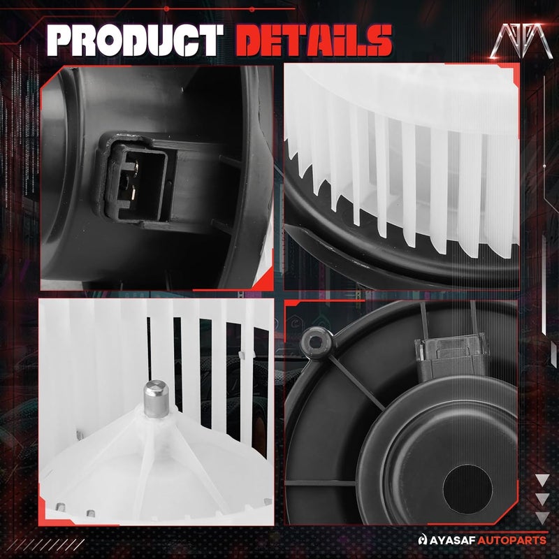 MAYASAF 700211 HVAC Blower Motor Assembly for Chevy Equinox, Captiva Sport, GMC Terrain, Pontiac Torrent, Saturn Vue - Image 4