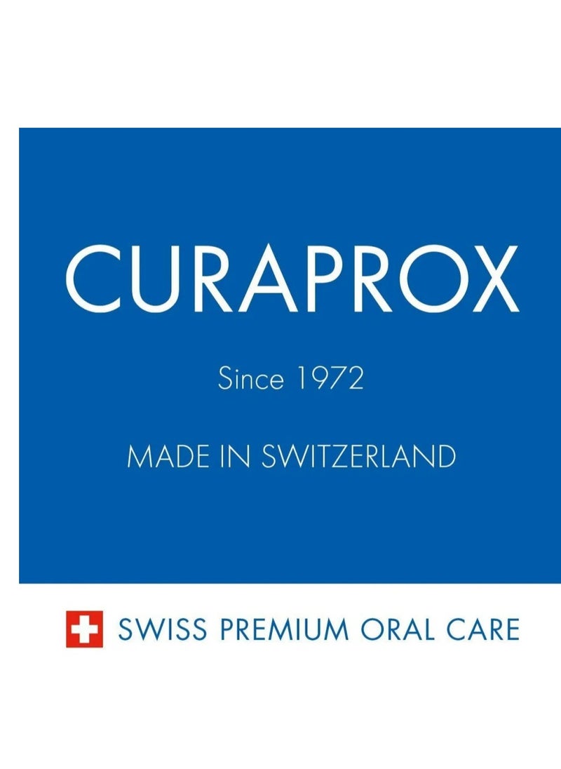 CURAPROX - Curaprox, Black Is White, Whitening Toothpaste, with Activated Charcoal, 90 ml with 5460 Super Soft Brush - Image 1