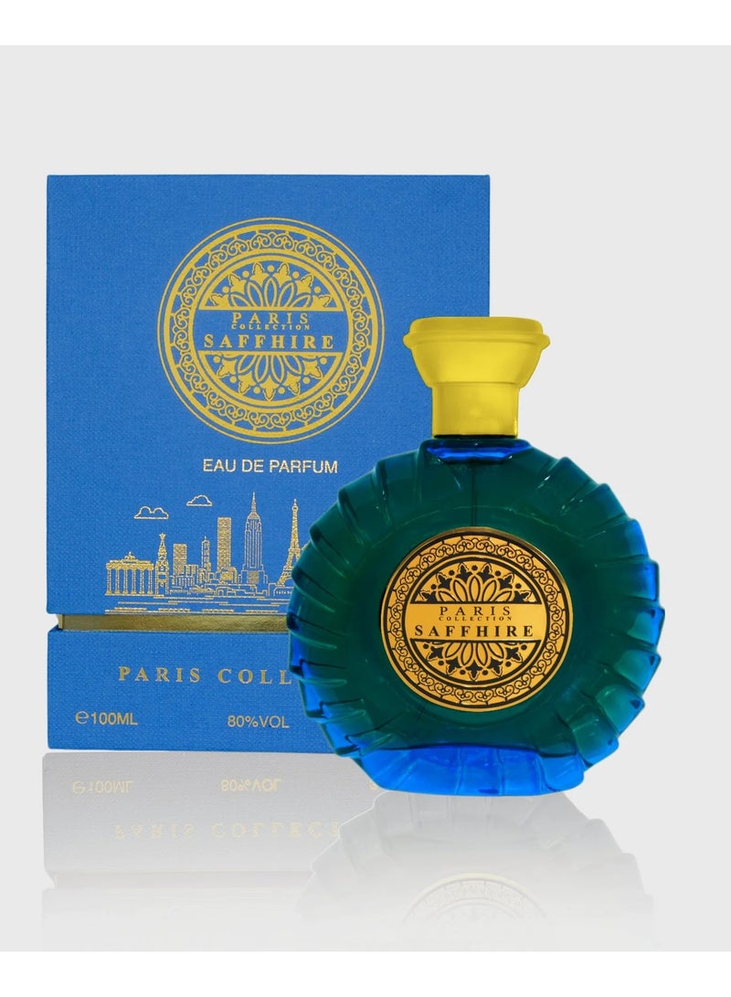Paris Collection Saffhire Eau De Parfum 100ml – Long-Lasting Unisex Perfume - Image 2