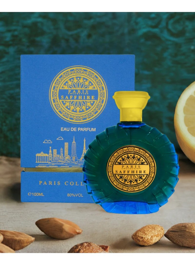 Paris Collection Saffhire Eau De Parfum 100ml – Long-Lasting Unisex Perfume - Image 3