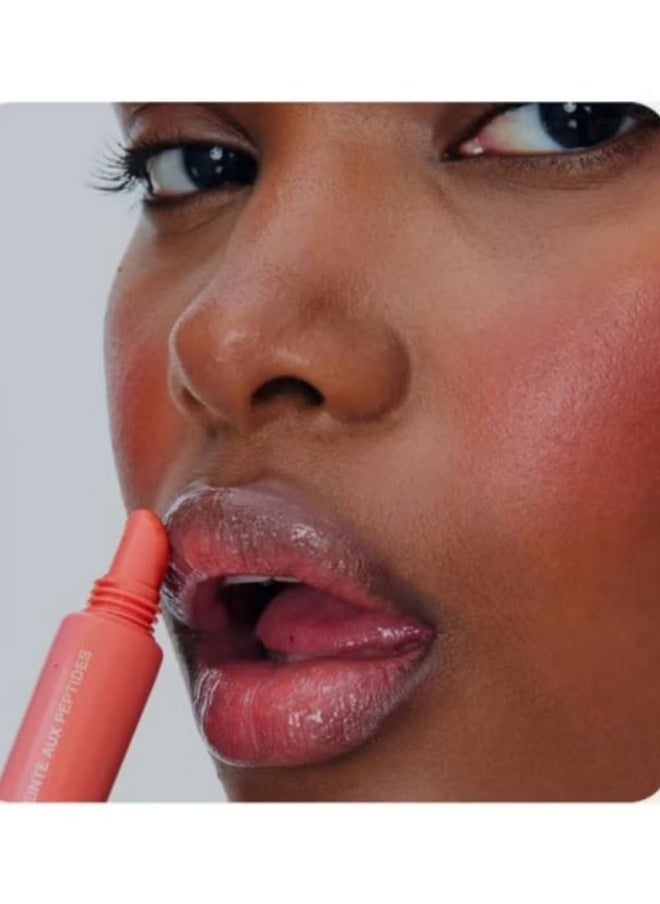rhode Peptide Lip Tint, Lip Gloss Lip Balm Moisturizes Lips, Tinted Lipstick, Helps Lock Moisture for Fuller & Softer Lips 10ml (Peach Pit) - Image 5