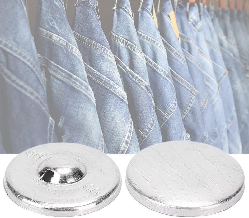 500 Sets Fabric Covered Round Aluminum Buttons, DIY Cover Button Kit for Jewelry Crafts, Clothing Accessories with Rustproof Metal Backs for Home Sewing Projects (60L) - Image 4