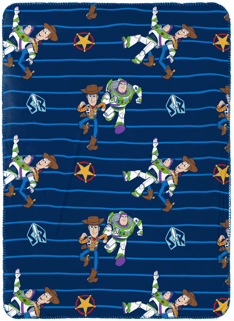 Jay Franco Disney Pixar Toy Story Travel Set - 3 Piece Kids Travel Set includes Blanket, Pillow, & Plush - Featuring Woody (Offical Disney Pixar Product) - Image 2