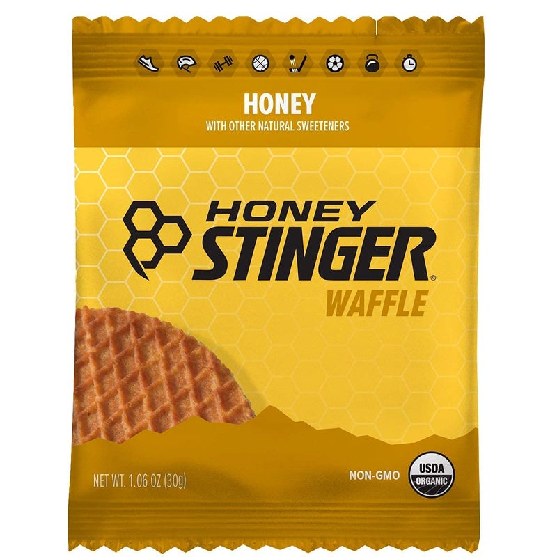 Honey Stinger Organic Honey Waffle, Energy Stroopwafel for Exercise, Endurance and Performance, Sports Nutrition for Home & Gym, Pre and Post Workout, Box of 16 Waffles, 16.96 Ounce (Pack of 16) - Image 2