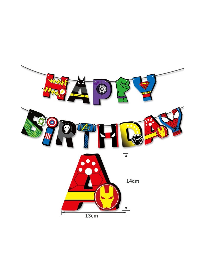 Generic - Superheroes Theme Birthday Party Decoration - Avengers Birthday Party Supplies - Image 1