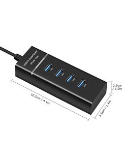 DAREU USB 3.0 HUB 4 Port Multi HUB Splitter Expansion for Desktop PC Laptop High Speed 5Gbps 30cm Cable With LED indication With Fuse to protect all devices  - Image 4