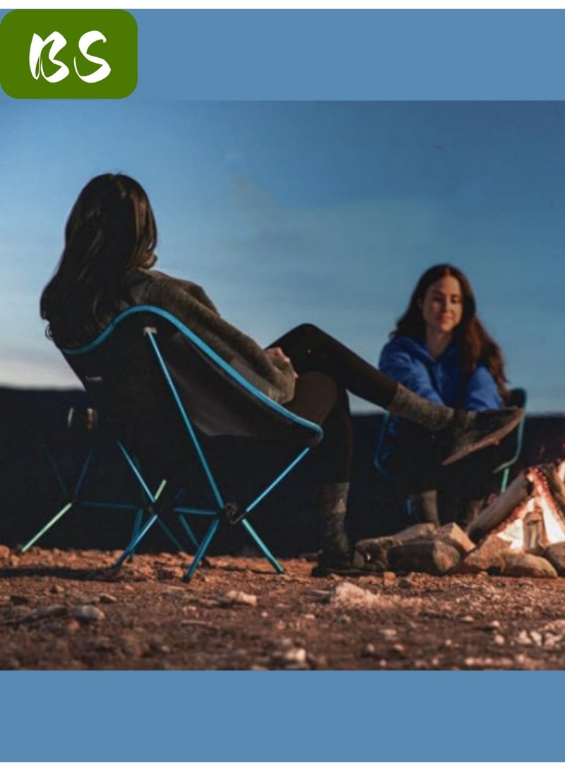 BS Ultralight aluminum alloy outdoor folding chair | Ultralight camping chair | 2.1 lb outdoor chair | Adult camping chair | Portable outdoor chair | Backpacking | Picnic | Adventure. - Image 1