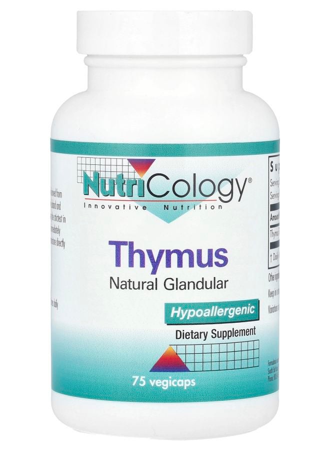 Nutricology Thymus 75 Vegicaps