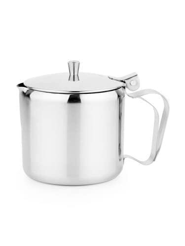 FINALITY إبريق شاي من الفولاذ المقاوم للصدأ مع إبريق حليب وإبريق سكر | مجموعة إبريق الشاي مع غطاء - Image 2