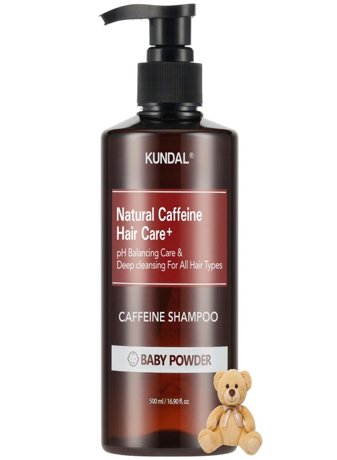 كاندال شامبو كوندال لفروة الرأس بالكافيين [بودرة الأطفال] - عناية كورية بالشعر خالية من الكبريتات مع المنثول ومستخلصات نباتية - لشعر أكثر كثافة، وانتعاش فروة الرأس، وقوة - 16.9 أونصة سائلة - Image 1