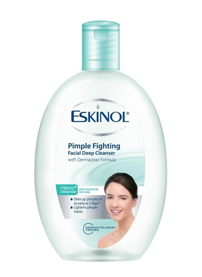 Eskinol - Pimple Fighting Facial Deep Cleanser 225 ml - Image 1