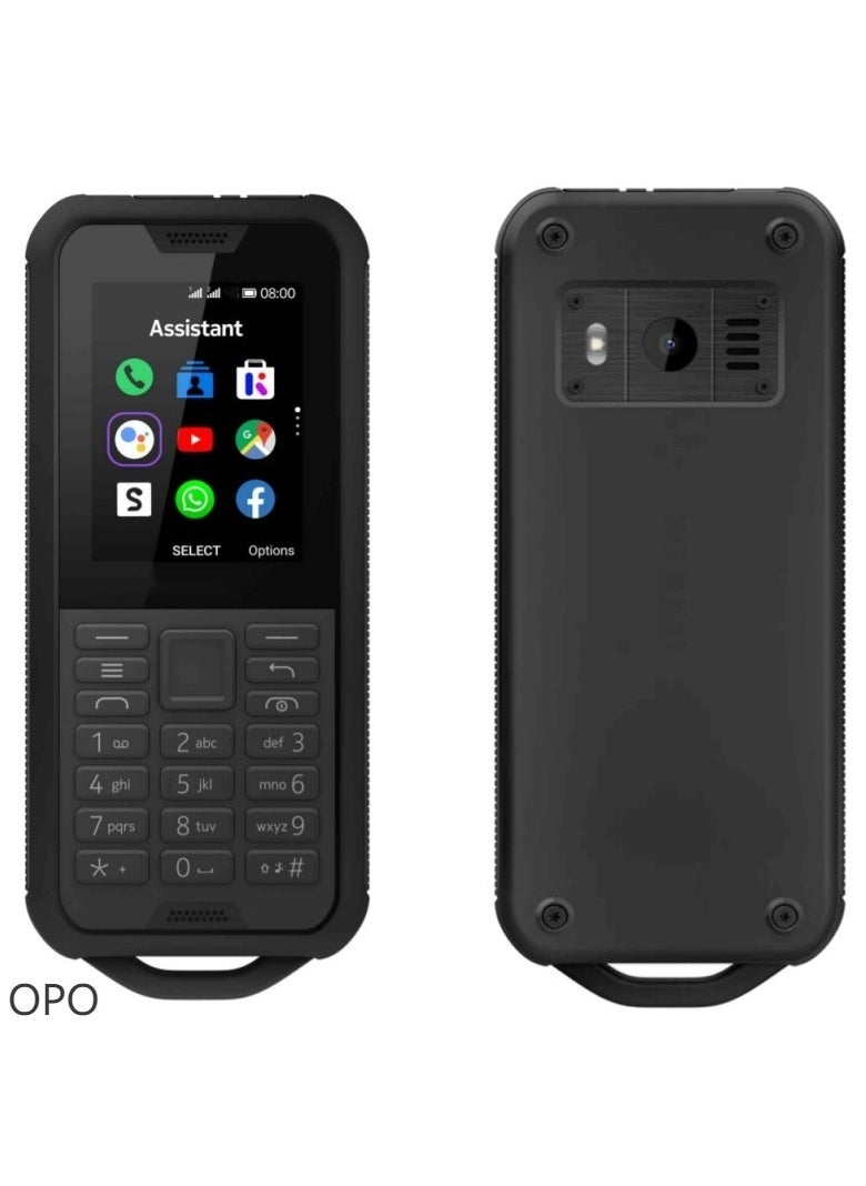 OPO - Nokia 800 Tough Bar Phone Black - Image 1