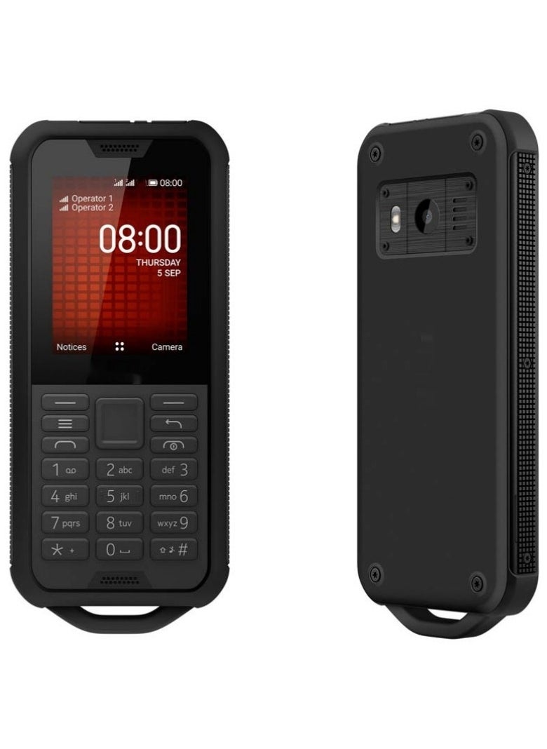 OPO - Nokia 800 Tough Bar Phone Black - Image 1