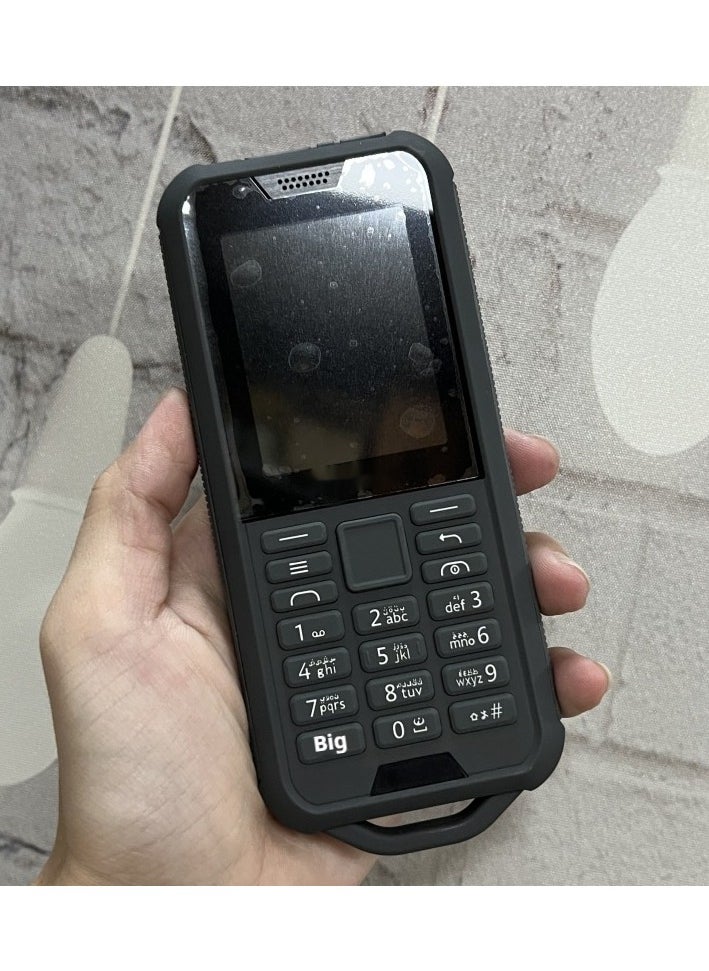 OPO - Nokia 800 Tough Bar Phone Black - Image 1