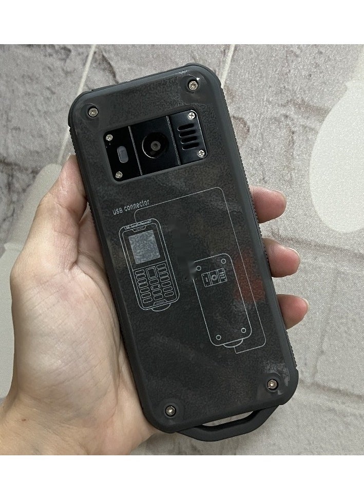 OPO - Nokia 800 Tough Bar Phone Black - Image 1