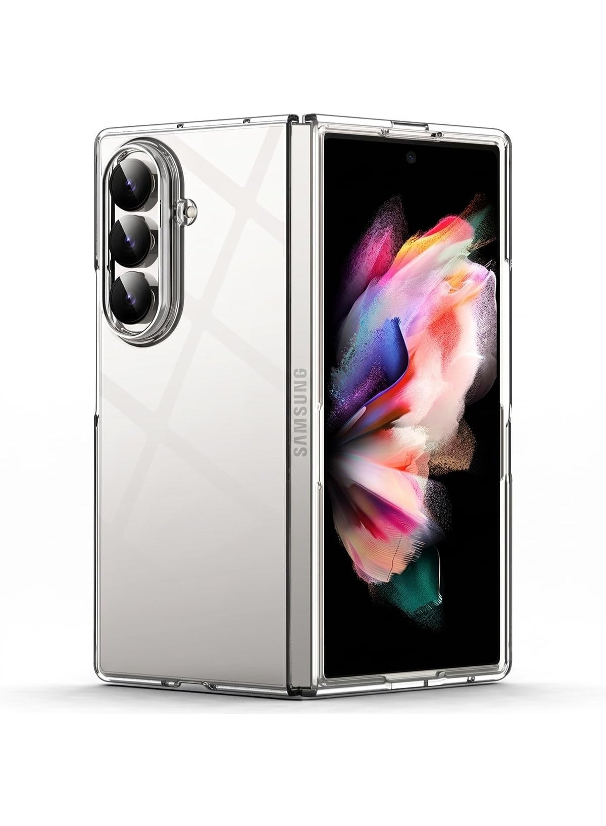 Case for Samsung Galaxy Z Fold 8 Ultra Case Clear Slim Thin Phone Cover Anti-Yellow Transparent Z Fold8 Ultra Clear Case, Hard PC Protective Phone Case for Samsung Fold 8 Ultra 5G,