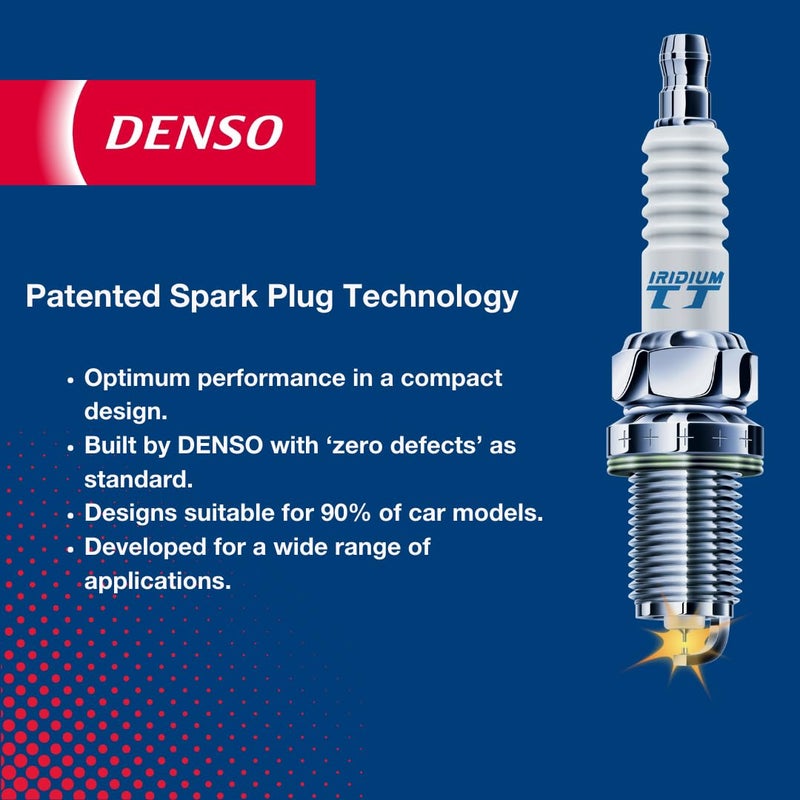 Denso شمعات الإشعال إيريديوم دنسو TT IXEH20TT - Image 2