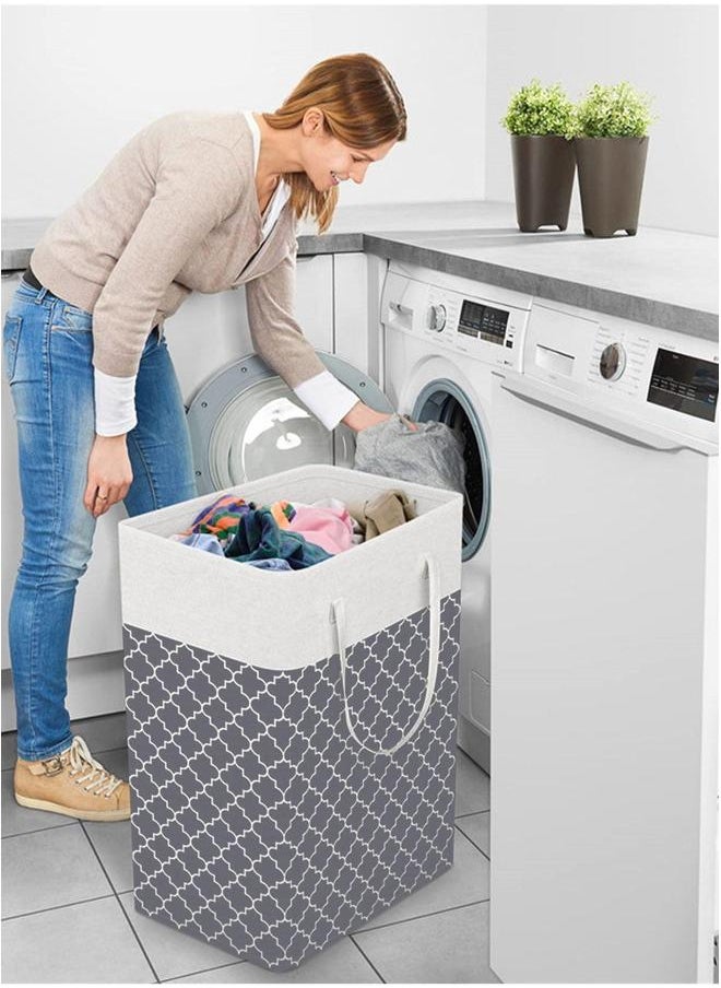 HOMESTAR Dirty Clothes Storage Bin Laundry Torage Basket Hamper Bag Washing Collapsible Waterproof  - Image 1